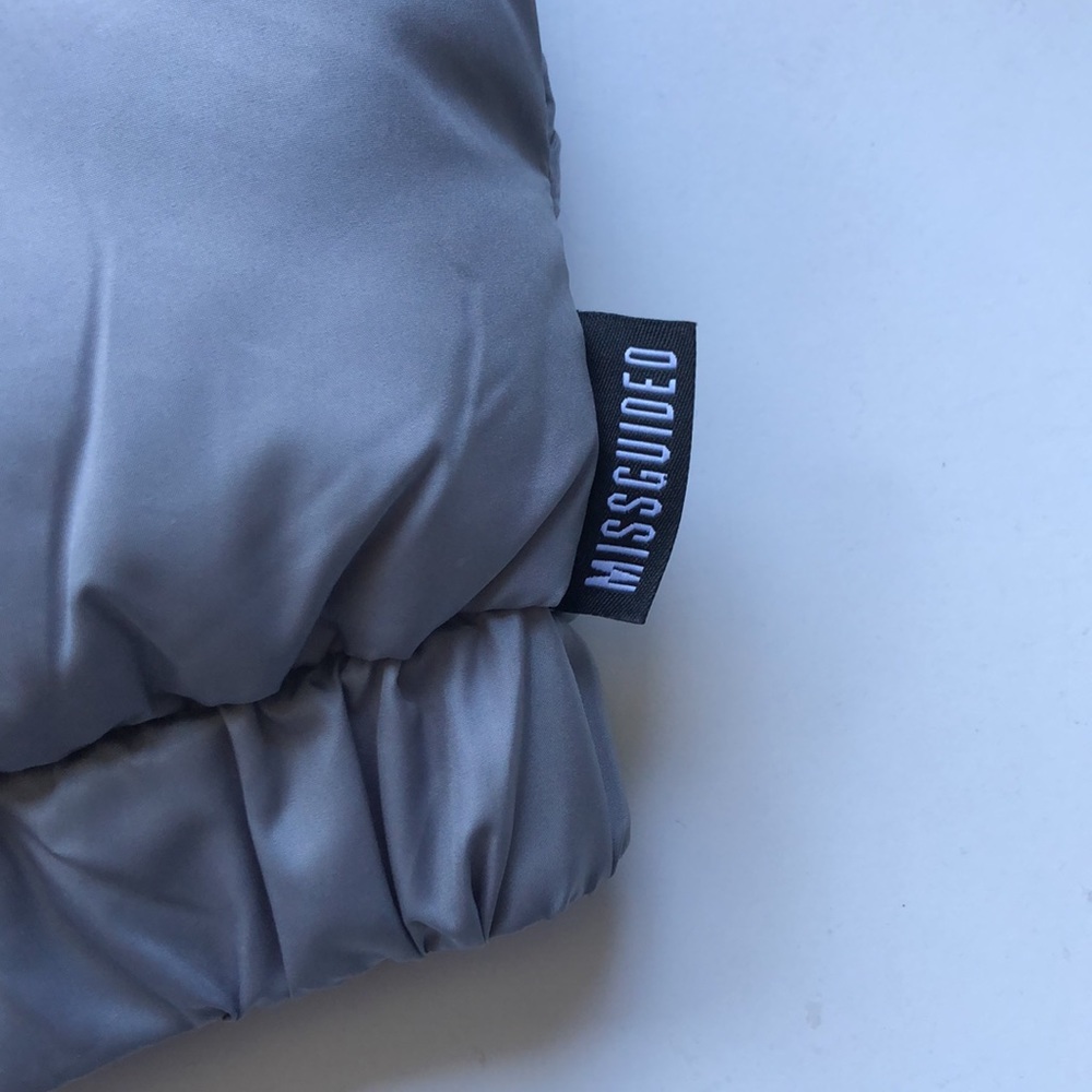 Missguided Gray Puffer - Picture 2 of 4